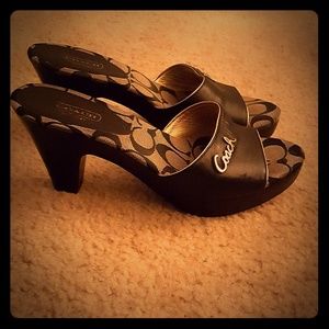 Authentic COACH Wedges w/or w/out Purse.